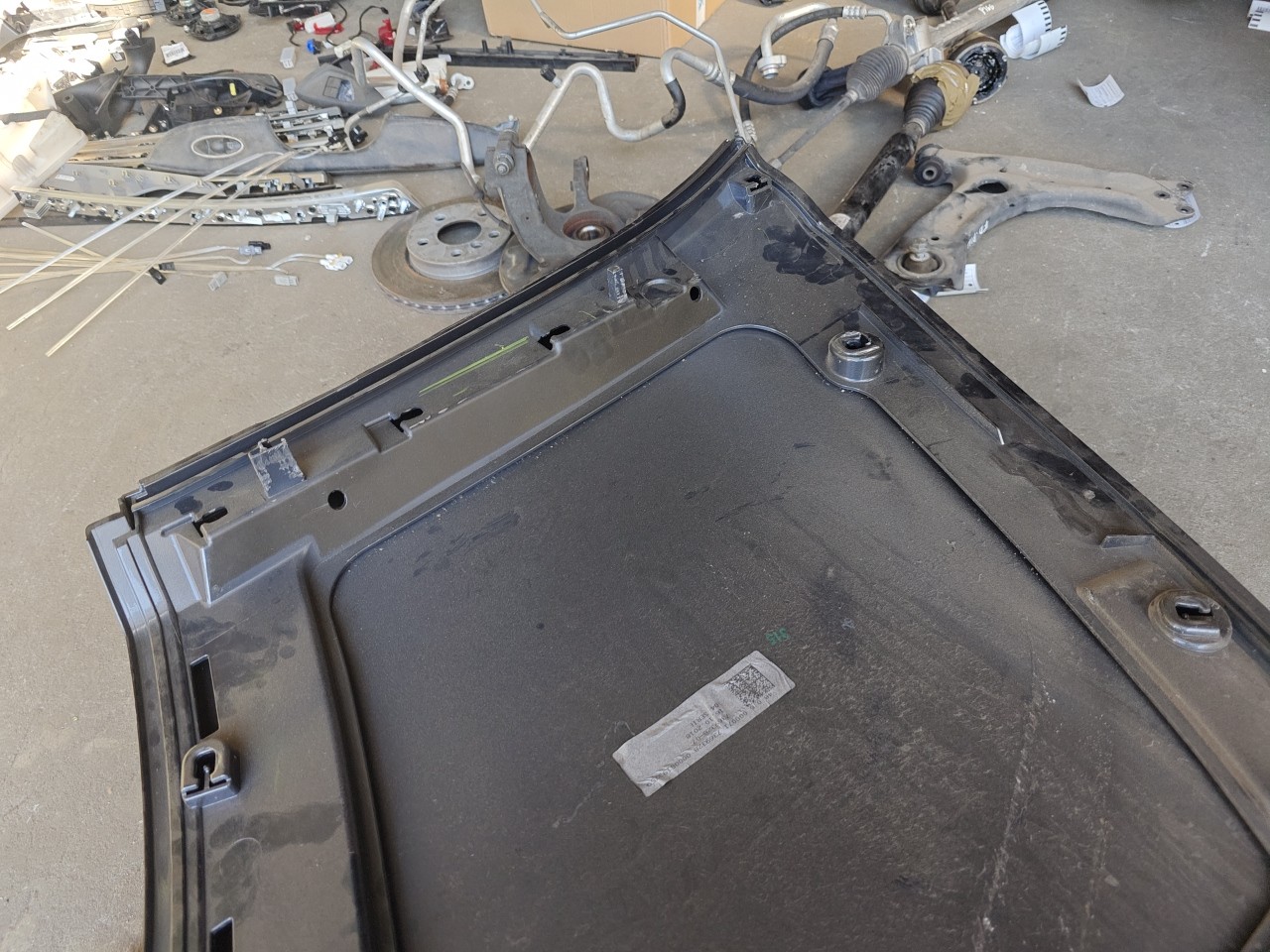 Placa da Porta Tras Direita BMW i3 (I01) | 13 -  Imagem-5