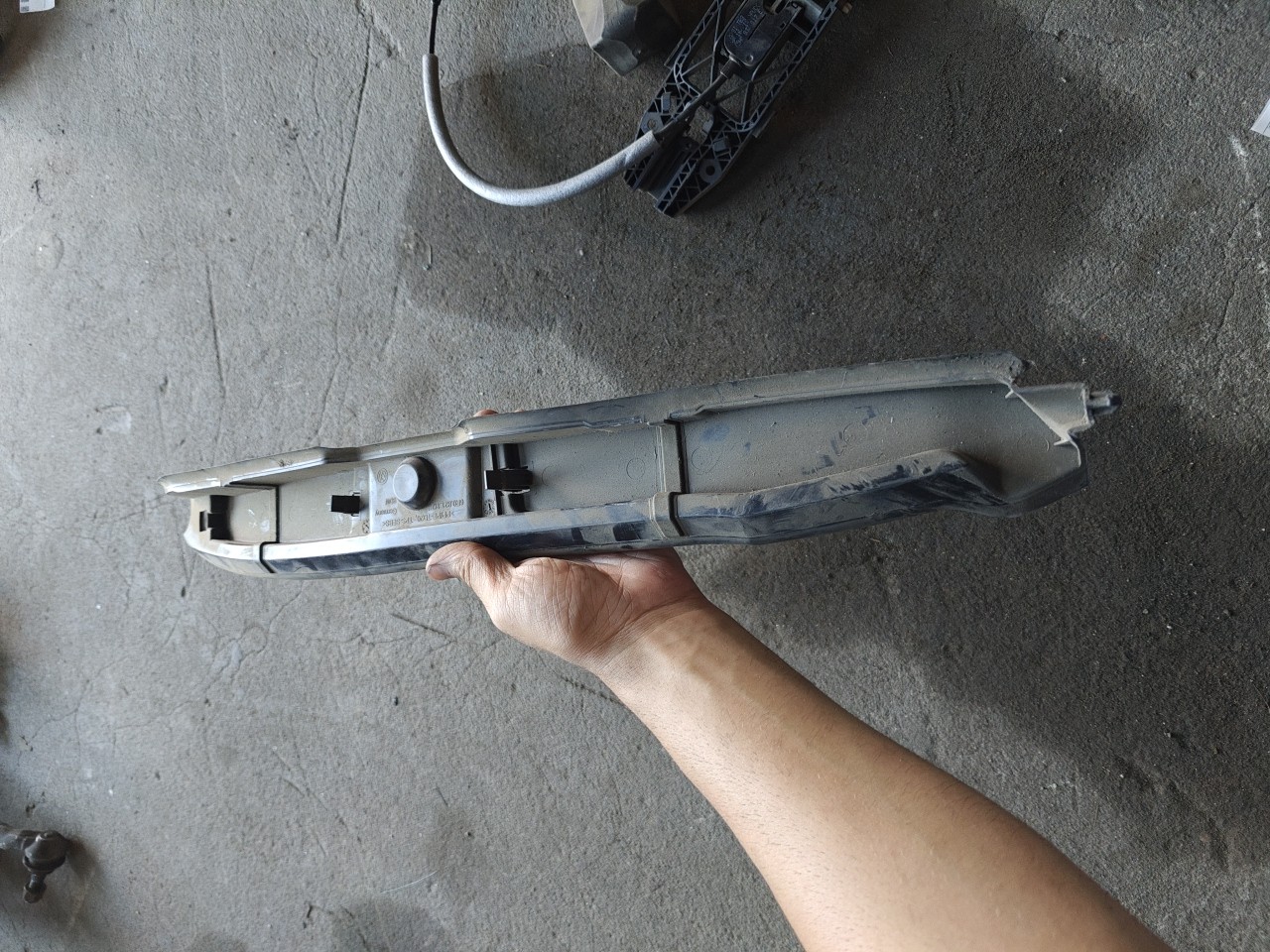 Suporte / Guia / Apoio de plastico VOLKSWAGEN POLO (6R1, 6C1) | 09 - 