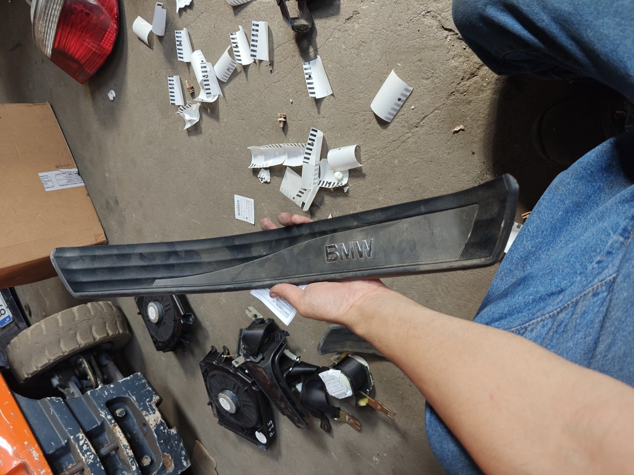 Friso Soleira Porta Tras Direita BMW 5 (E60) | 01 - 10
