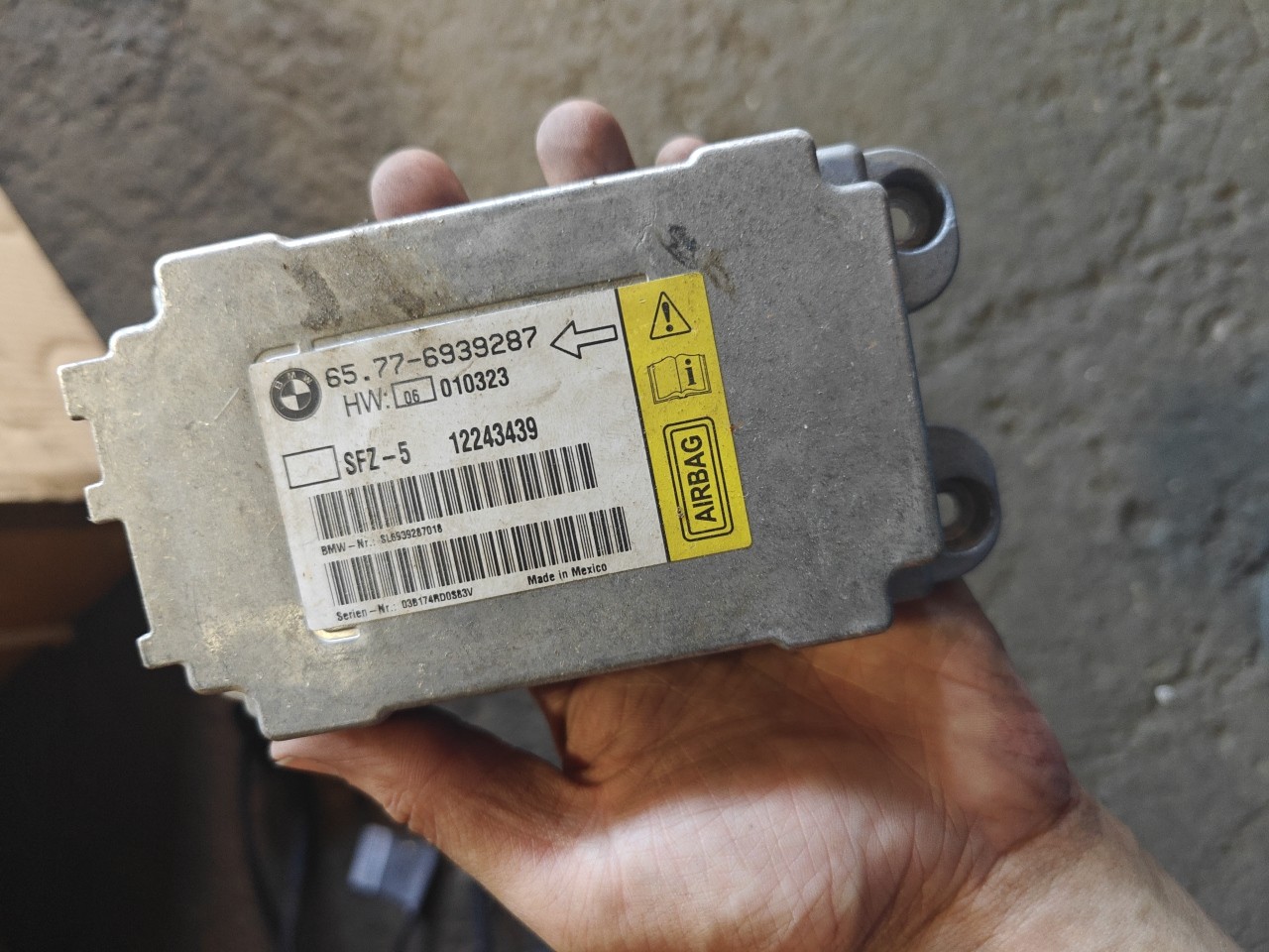 Airbag Module BMW 5 (E60) | 01 - 10