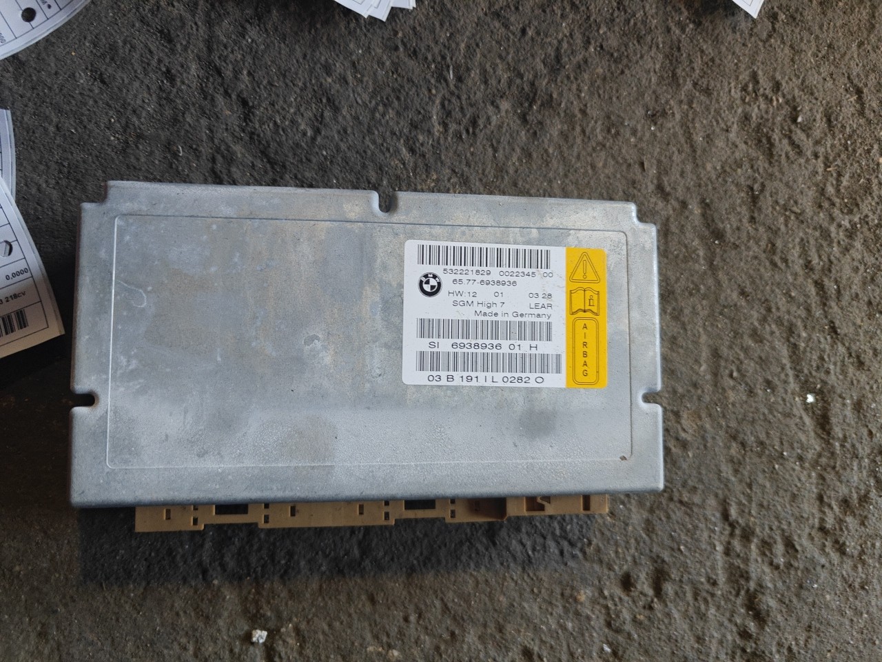 Airbag Module BMW 5 (E60) | 01 - 10