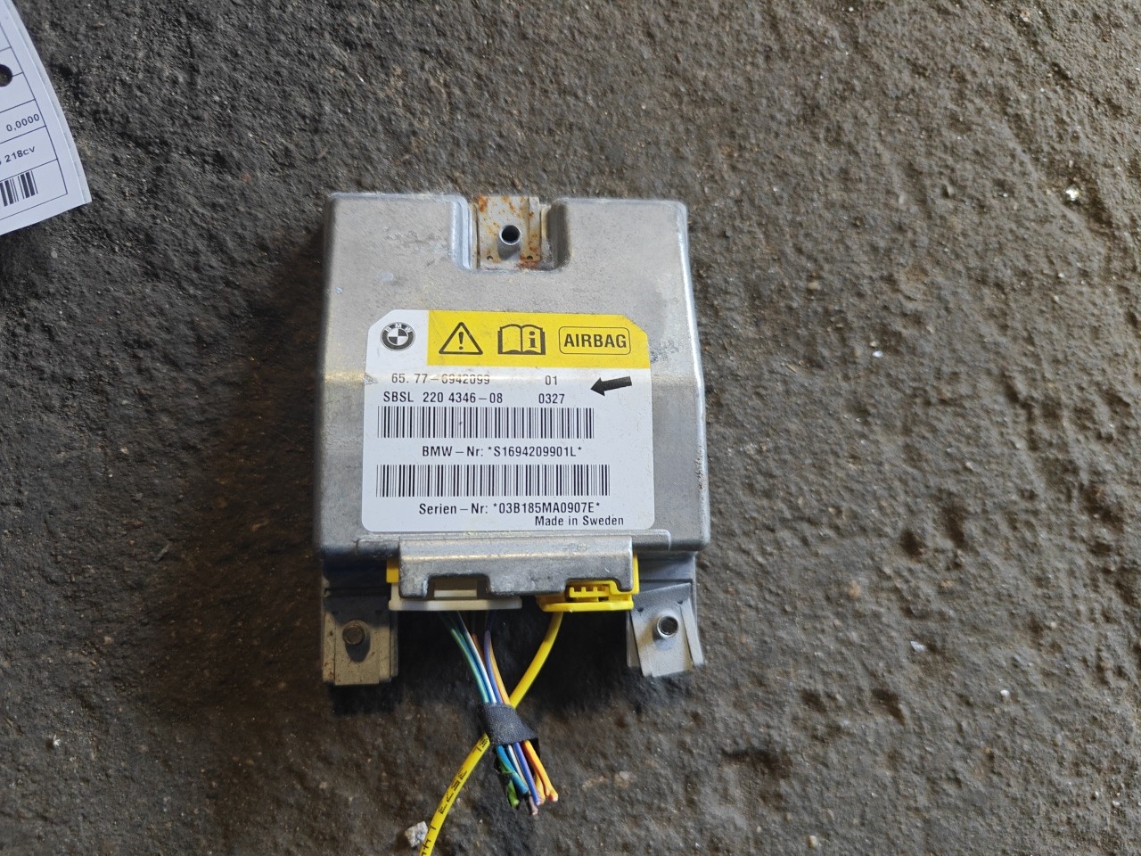 Airbag Module BMW 5 (E60) | 01 - 10