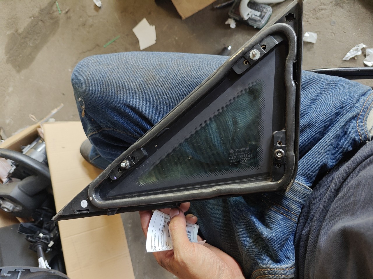 Vidro Triangular acima do Guarda Lamas Direito SEAT LEON (1P1) | 05 - 13 Imagem-2