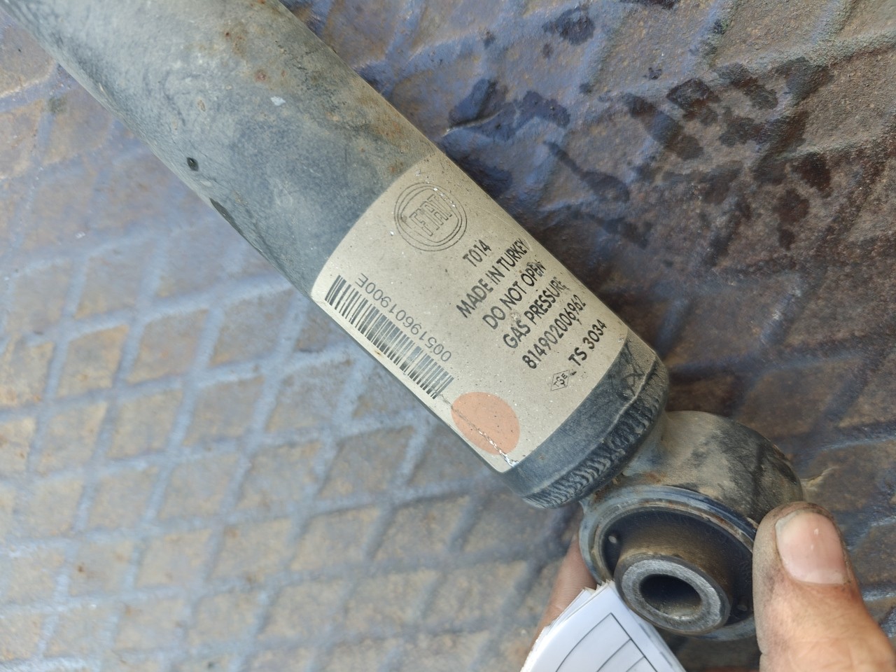 Amortecedor Tras / Traseiro FIAT DOBLO Camião de plataforma/chassis (263_) | 10 -  Imagem-1