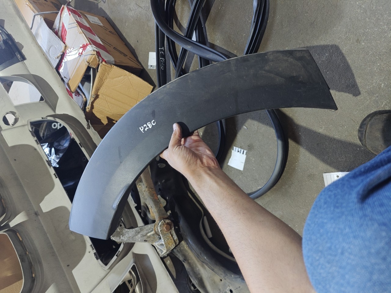Friso / Aba Painel Tras Direito MAZDA CX-3 (DK) | 15 - 
