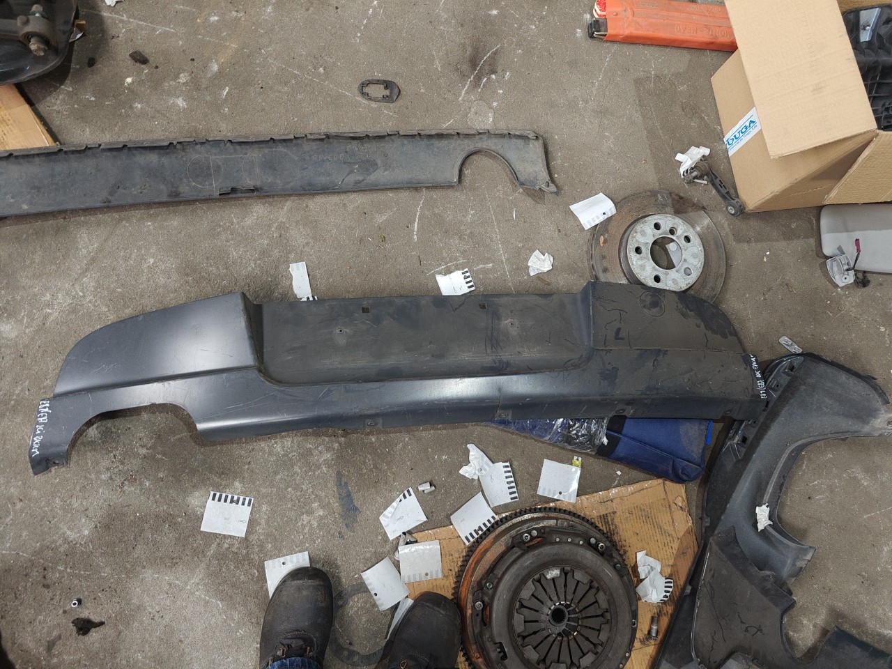 Difusor do Parachoques Tras BMW 1 (E87) | 03 - 13
