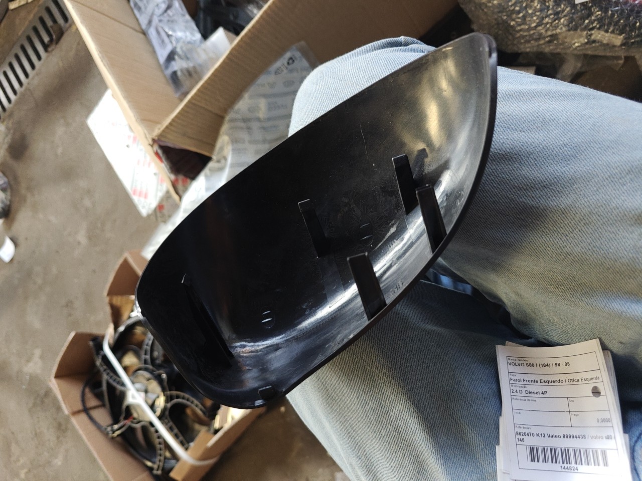 Capa do Espelho Retrovisor Direito FIAT 500 (312_) | 07 - 