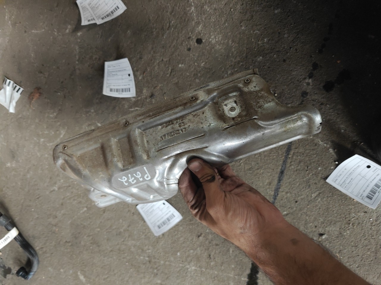 Blindagem do Coletor de Escape BMW 1 (F20) | 11 - 19