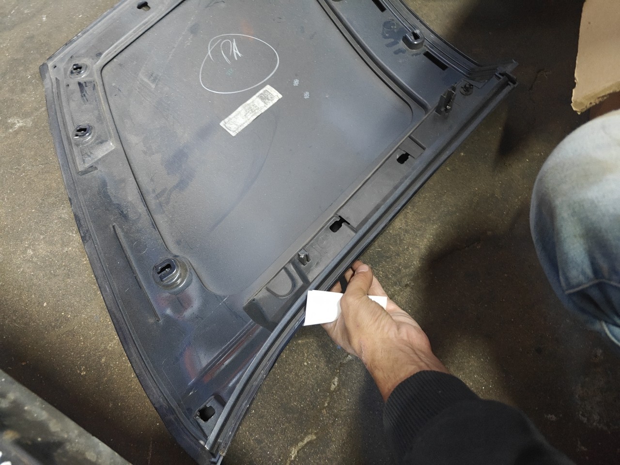 Placa da Porta Tras Direita BMW i3 (I01) | 13 -  Imagem-5 Placa da Porta Tras Direita BMW i3 (I01) | 13 -  Imagem-5