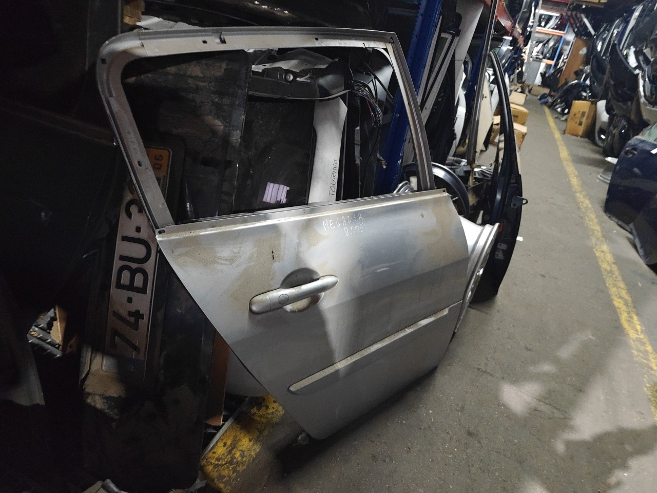 Porta Tras Direita nua RENAULT MEGANE II (BM0/1_, CM0/1_) | 01 - 12 Imagem-1