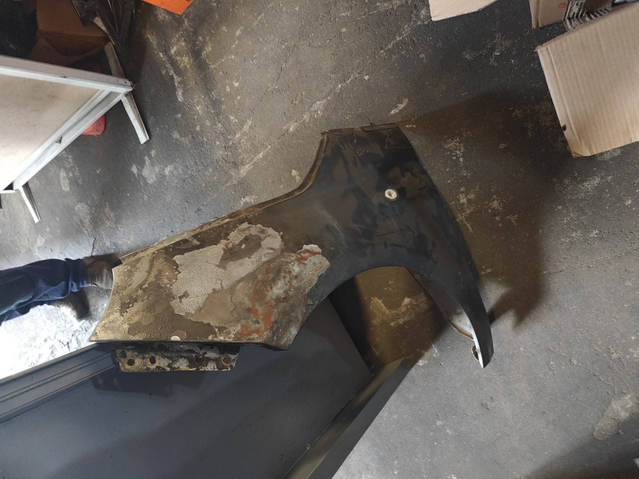 Guarda Lamas Frente Esquerdo FIAT 500 (312_) | 07 - 