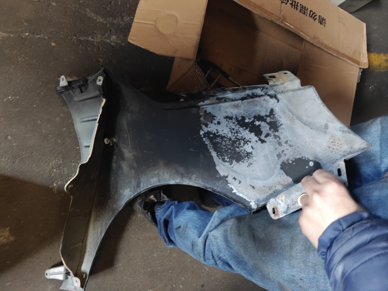 Guarda Lamas Frente Esquerdo FIAT 500 (312_) | 07 -  Imagem-3 Guarda Lamas Frente Esquerdo FIAT 500 (312_) | 07 -  Imagem-3