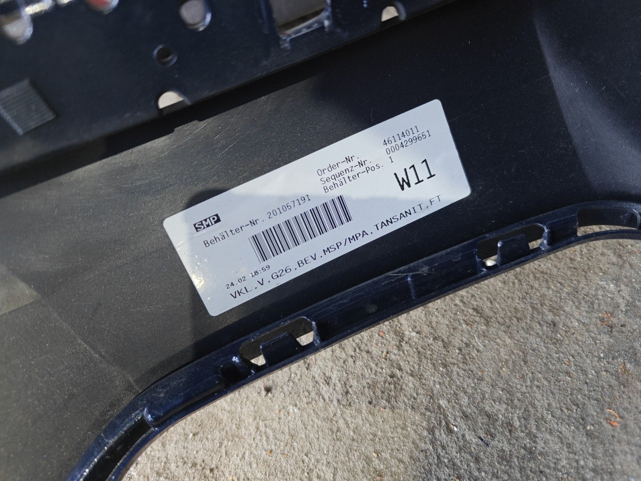 Parachoques Frente / Para Choques Frontal nu BMW 4 Gran Coupe i4 G26 2020 - Imagem-15