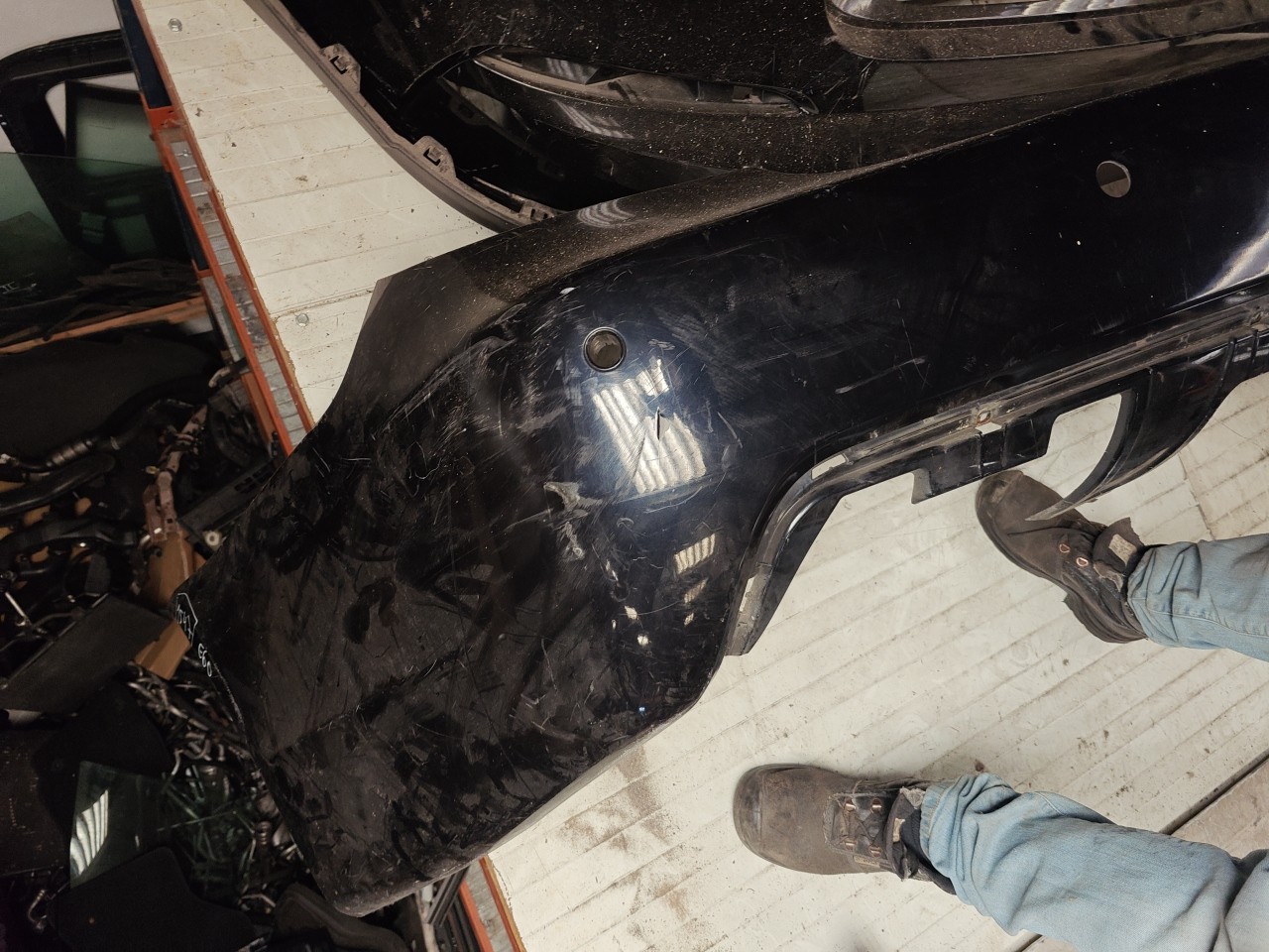 Parachoques Trás / Para Choques traseiro nu BMW 5 (E60) | 01 - 10 Imagem-4 Parachoques Trás / Para Choques traseiro nu BMW 5 (E60) | 01 - 10 Imagem-4