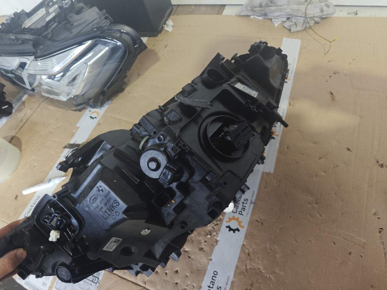 Farol Frente Esquerdo / Otica Esquerda RENAULT Clio II (BB0/1/2_, CB0/1/2_) Imagem-9