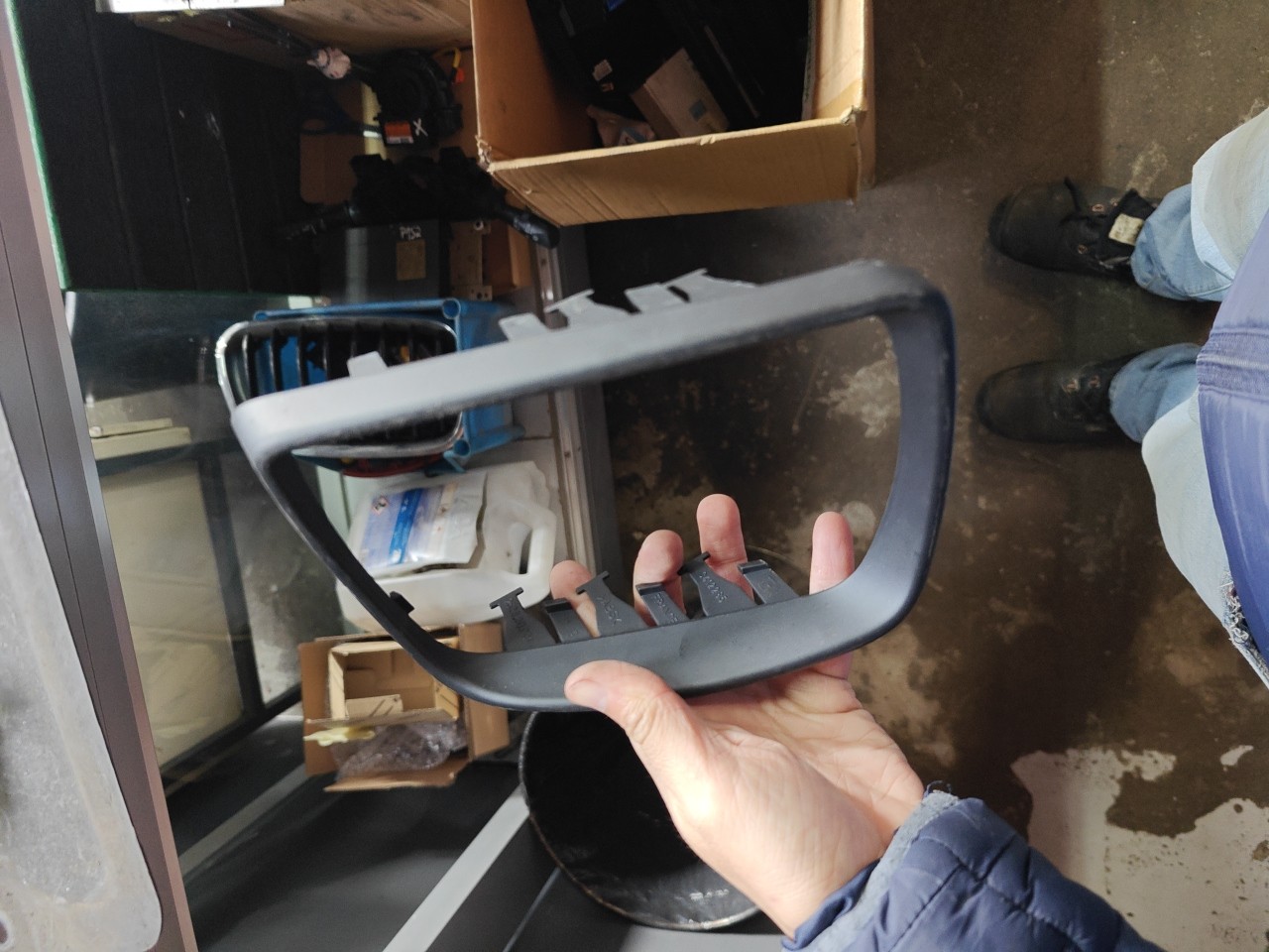 Aro da Capa do Espelho Retrovisor Esquerdo BMW X3 (E83) | 03 - 11