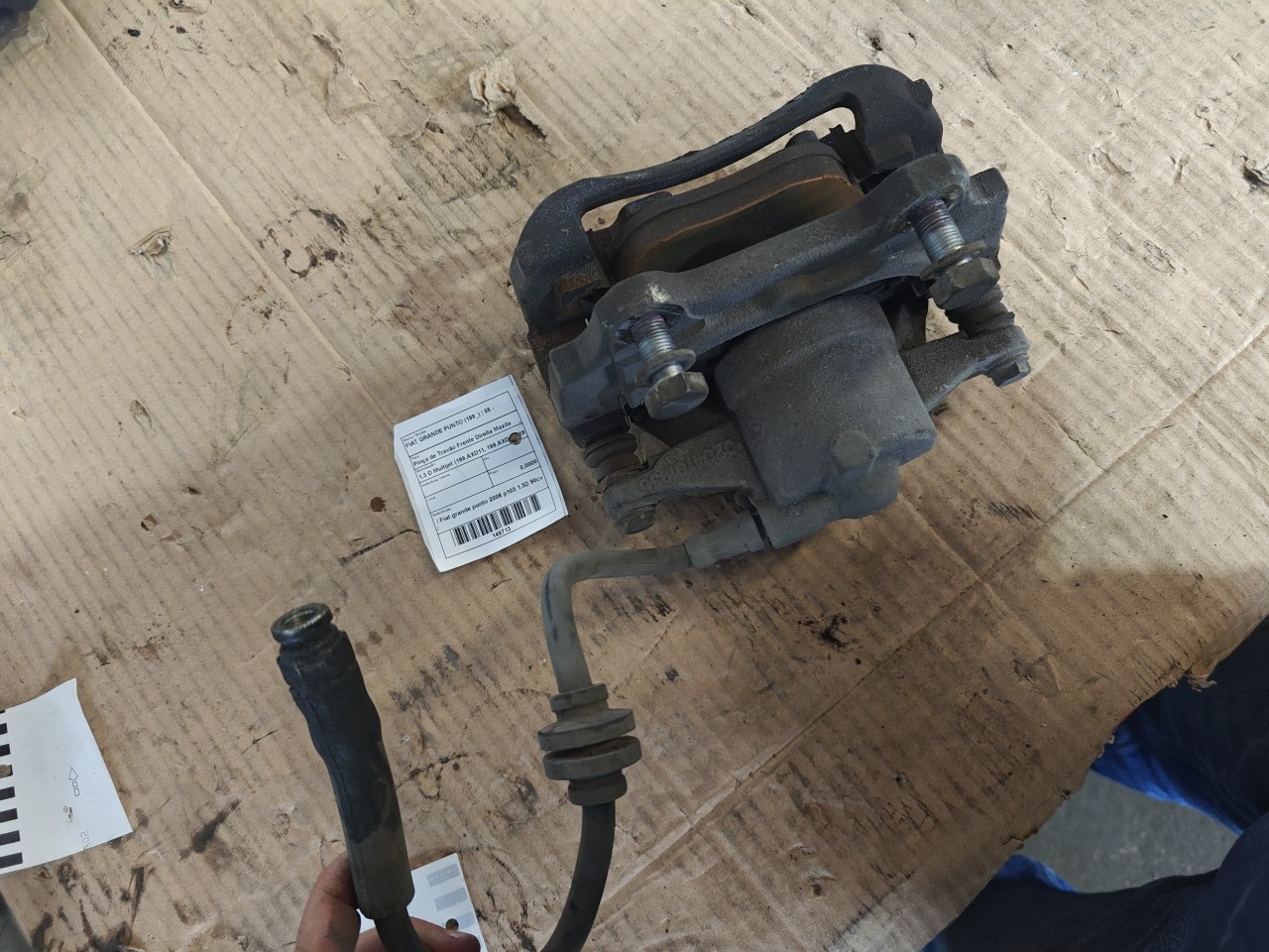 Pinça de Travão Frente Direita Maxila FIAT GRANDE PUNTO (199_) | 05 -  Imagem-3 Pinça de Travão Frente Direita Maxila FIAT GRANDE PUNTO (199_) | 05 -  Imagem-3