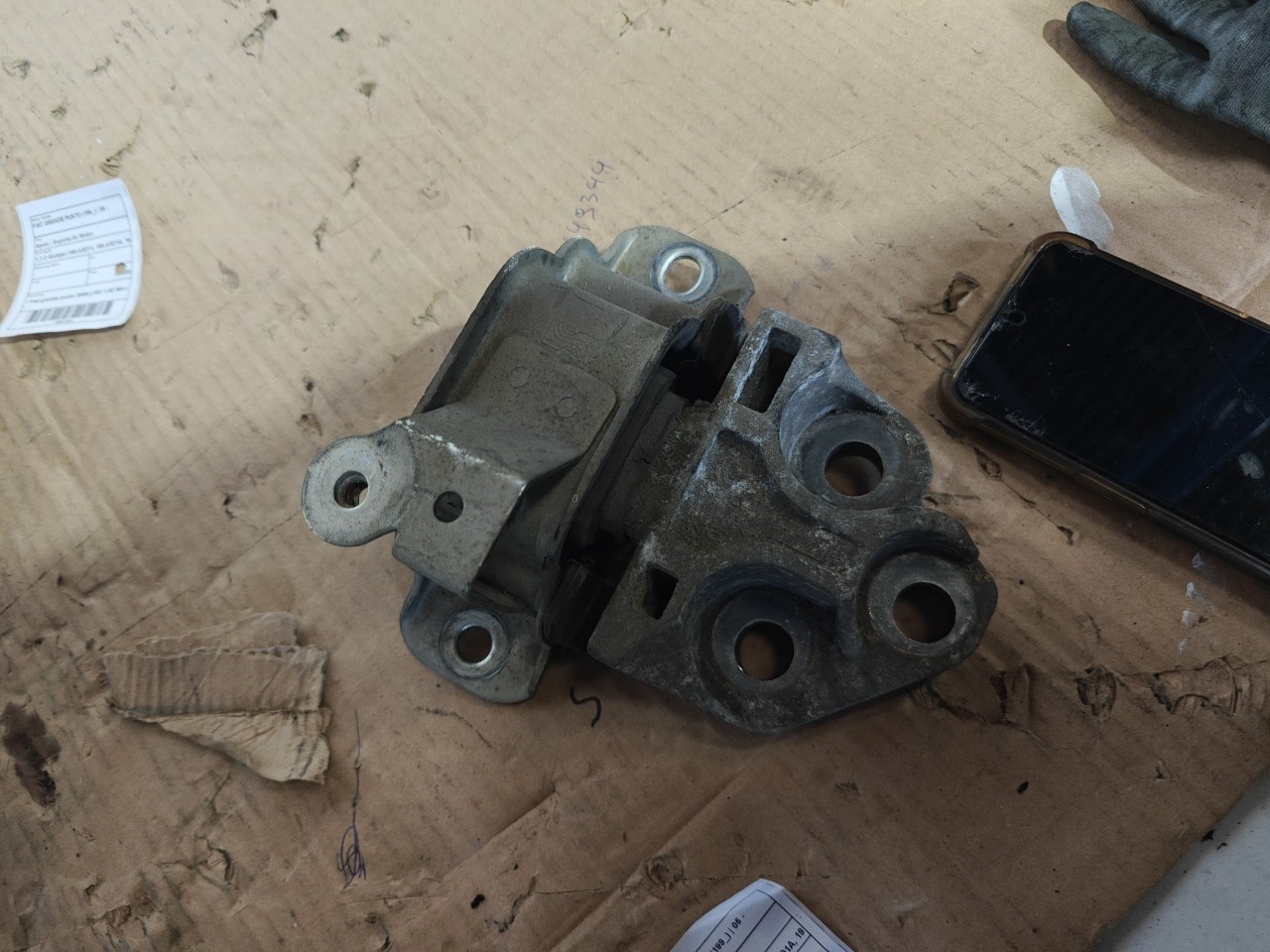 Apoio / Suporte do Motor FIAT GRANDE PUNTO (199_) | 05 - 