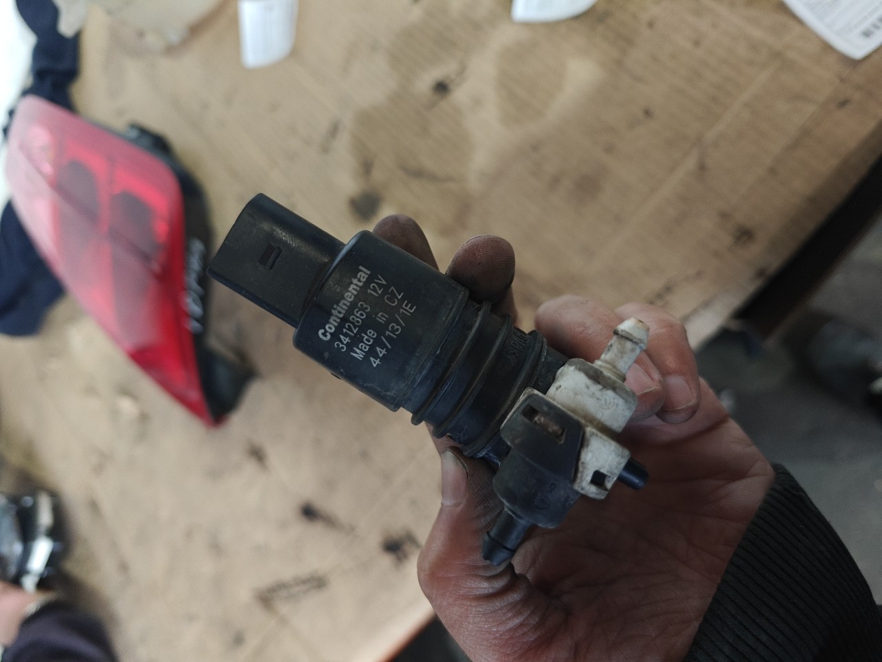 Motor do deposito de agua do Limpa Vidros FIAT GRANDE PUNTO (199_) | 05 - 