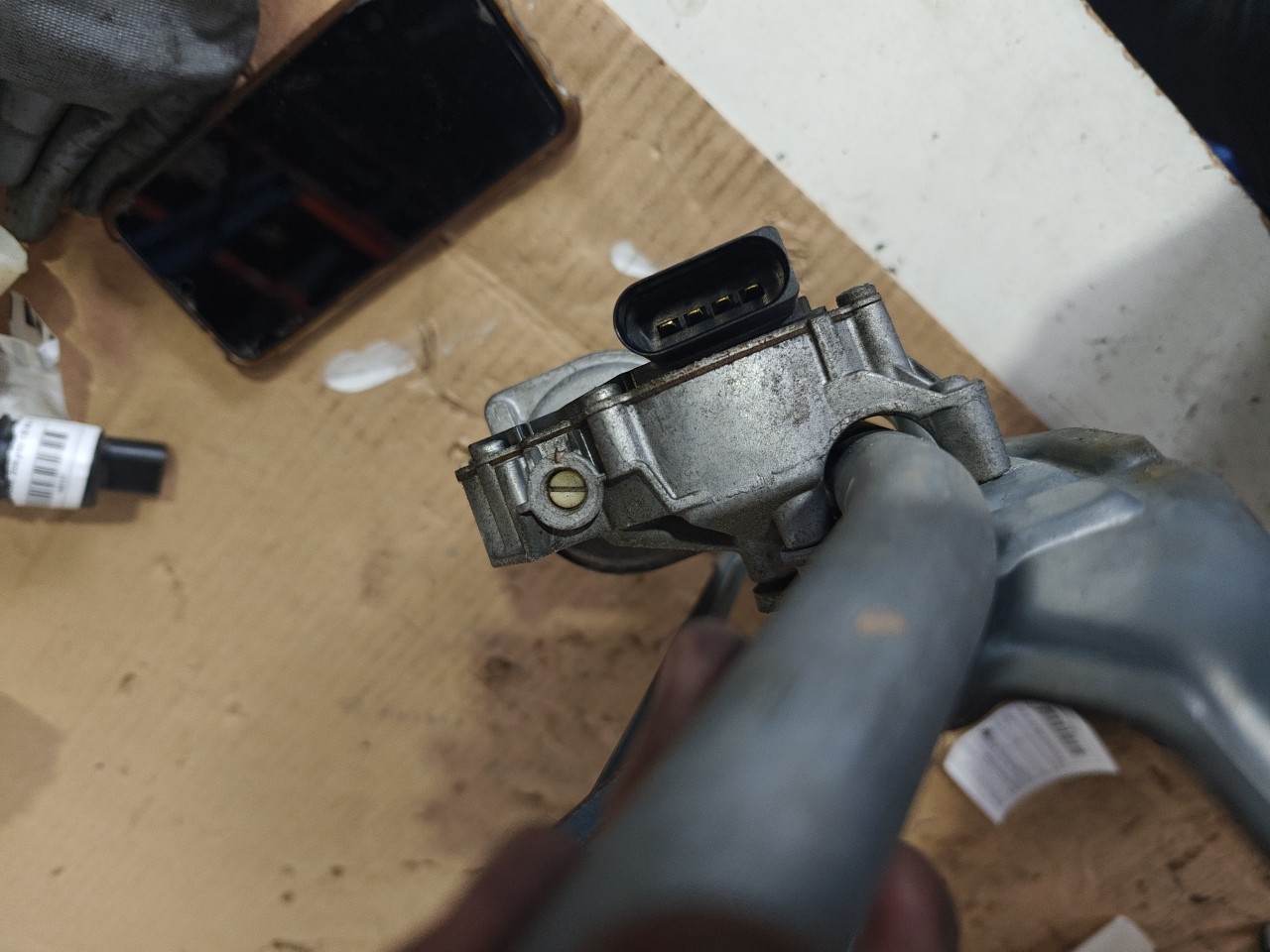 Motor de Escovas da Frente FIAT GRANDE PUNTO (199_) | 05 -  Imagem-7 Motor de Escovas da Frente FIAT GRANDE PUNTO (199_) | 05 -  Imagem-7