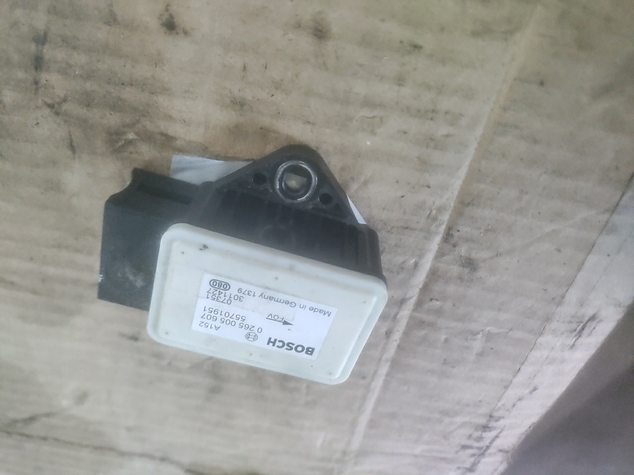 Sensor ESP Yaw Rate / Velocidade Rotacional FIAT GRANDE PUNTO (199_) | 05 -  Imagem-1 Sensor ESP Yaw Rate / Velocidade Rotacional FIAT GRANDE PUNTO (199_) | 05 -  Imagem-1