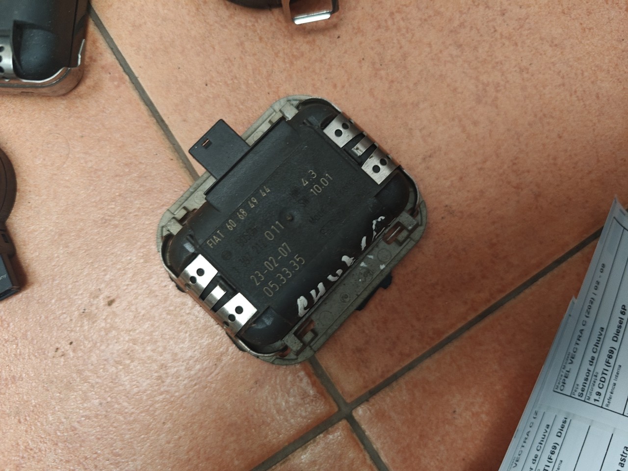 Sensor de Chuva FIAT 500 (312_) | 07 - 