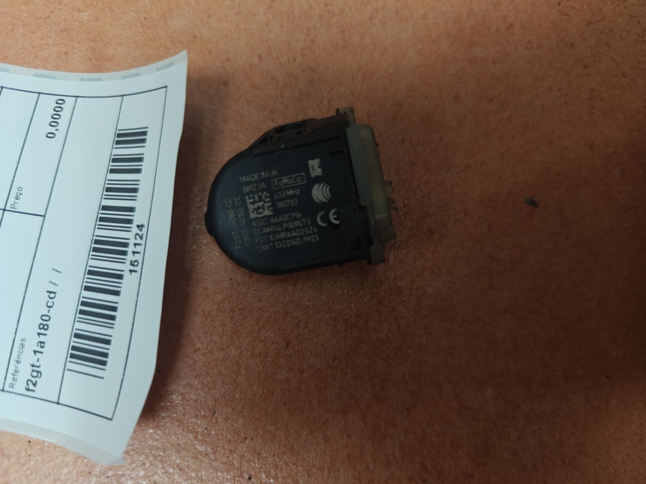 Valvula da Jante / do pneu / da roda FORD FOCUS III | 10 -  Imagem-1 Valvula da Jante / do pneu / da roda FORD FOCUS III | 10 -  Imagem-1