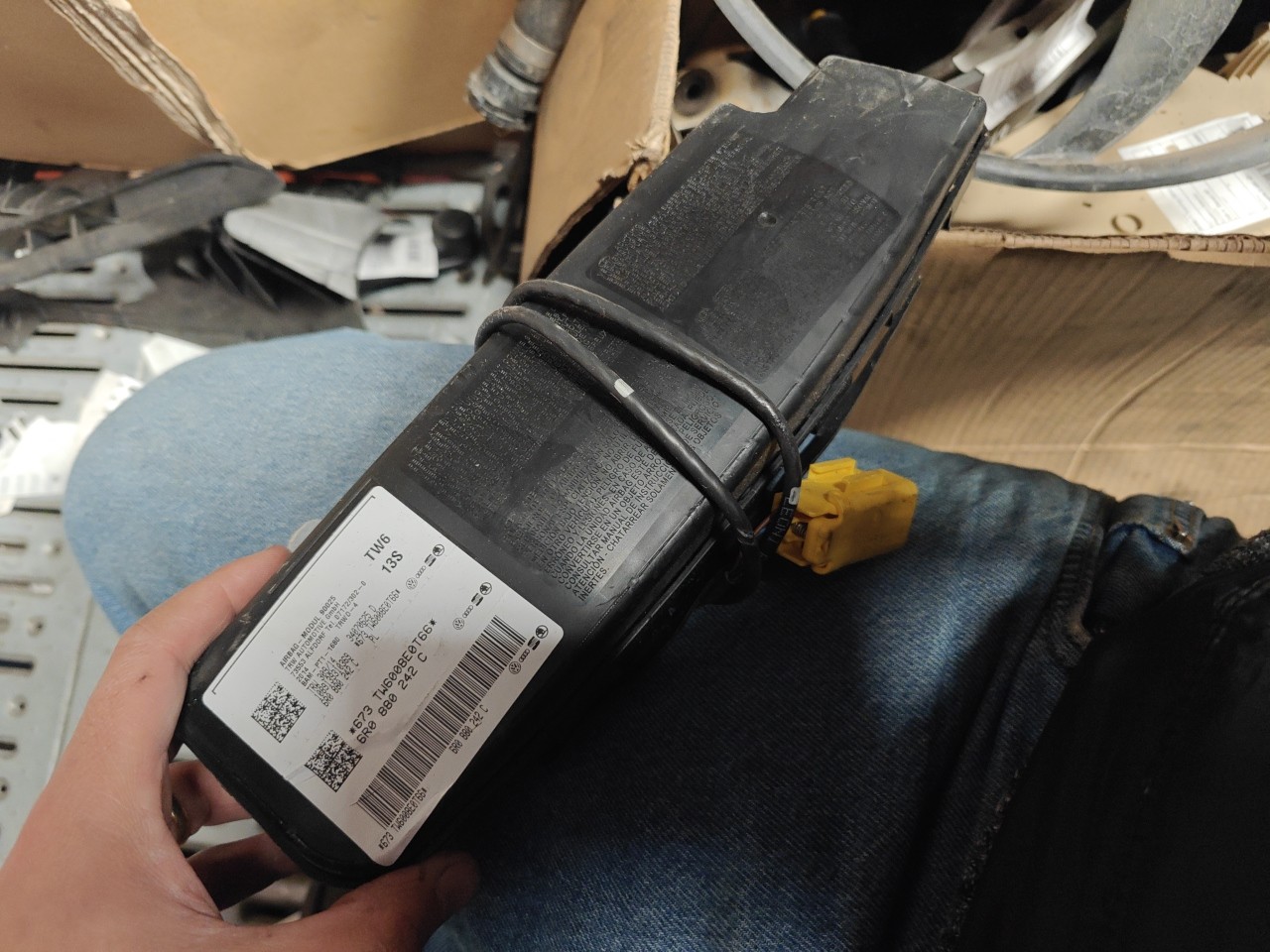 Airbag da Porta Frente Direita VOLKSWAGEN POLO (6R1, 6C1) | 09 - 