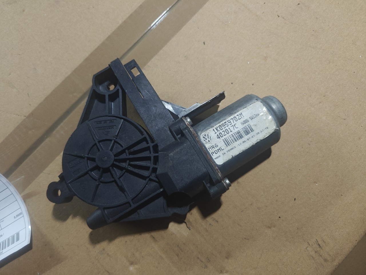 Motor do Elevador de Vidro Frente Esquerdo VOLKSWAGEN GOLF V (1K1) | 03 - 09