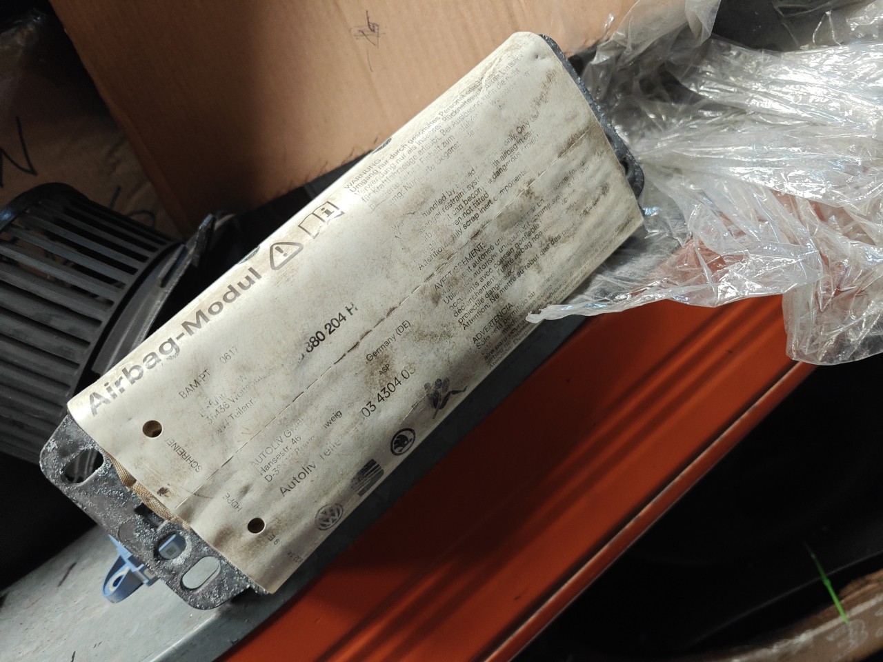 Airbag do Passageiro / Tablier VOLKSWAGEN POLO (9N_) | 01 - 14