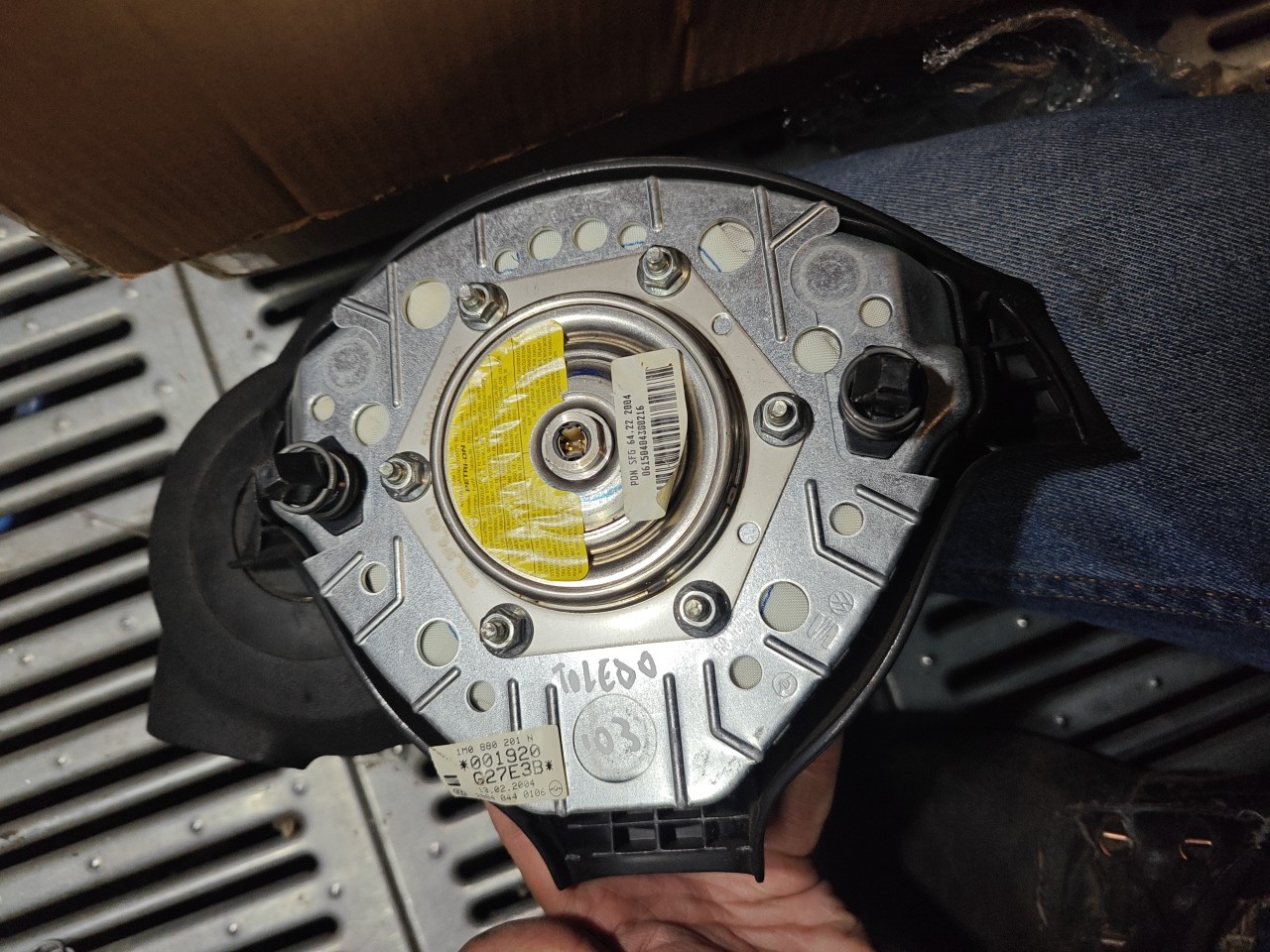 Airbag do Volante / Condutor SEAT IBIZA III (6L1) | 02 - 09 Imagem-2