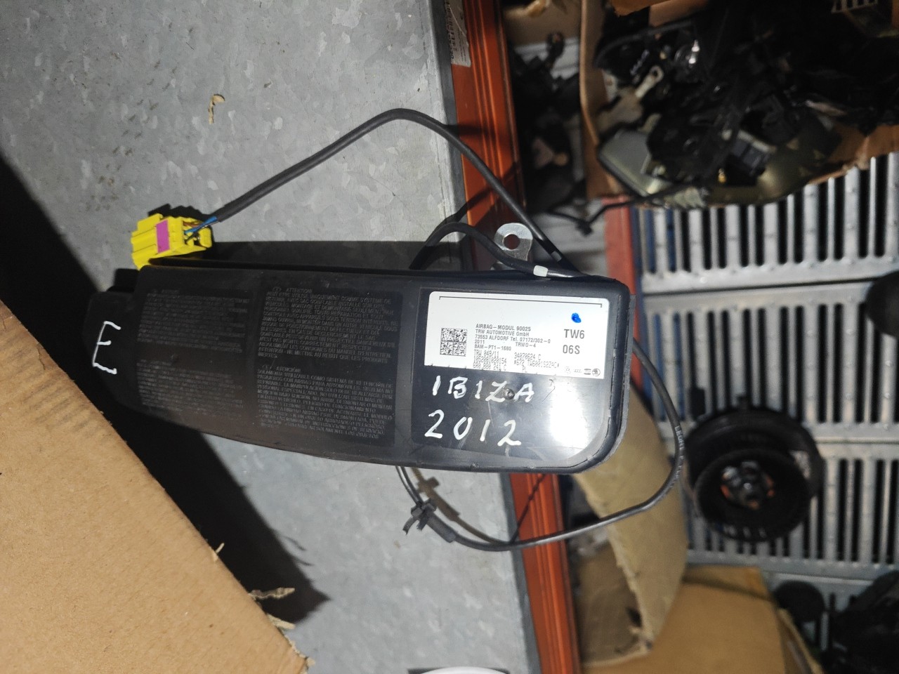 Airbag do Banco Frente Direito SEAT IBIZA IV (6J5, 6P1) | 08 - 17