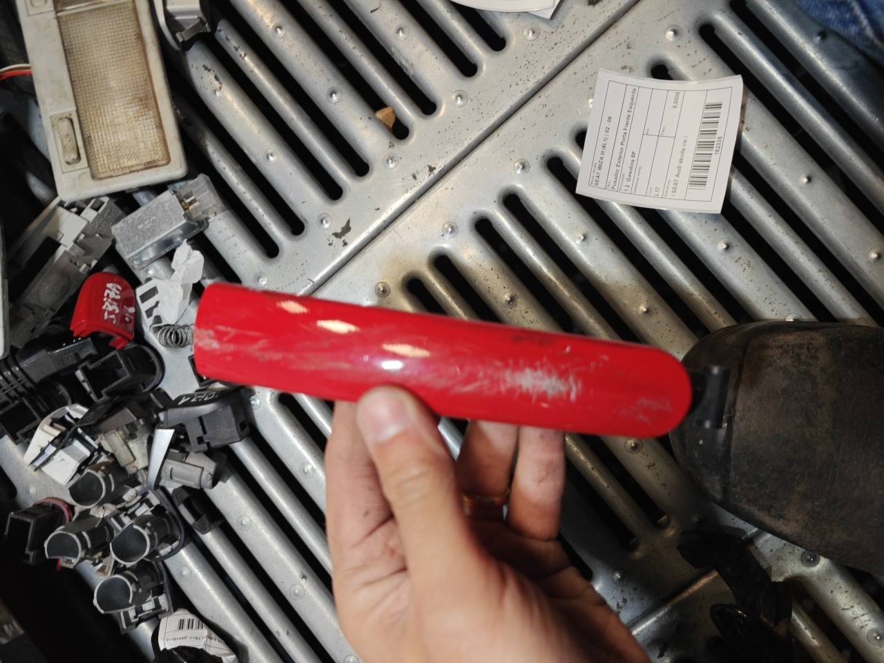 Puxador Exterior Porta Frente Esquerda SEAT IBIZA III (6L1) | 02 - 09