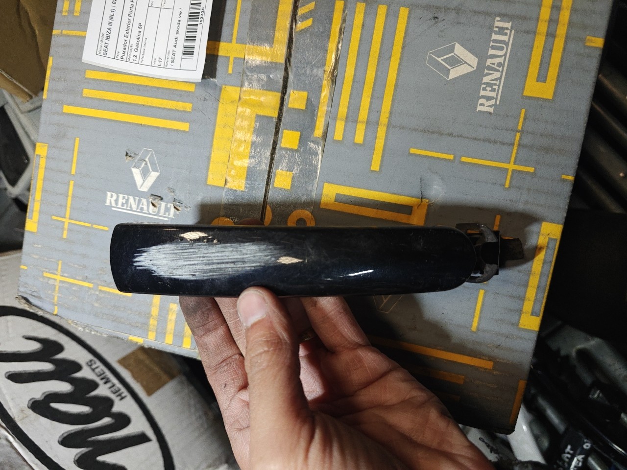 Puxador Exterior Porta Frente Esquerda SEAT IBIZA III (6L1) | 02 - 09