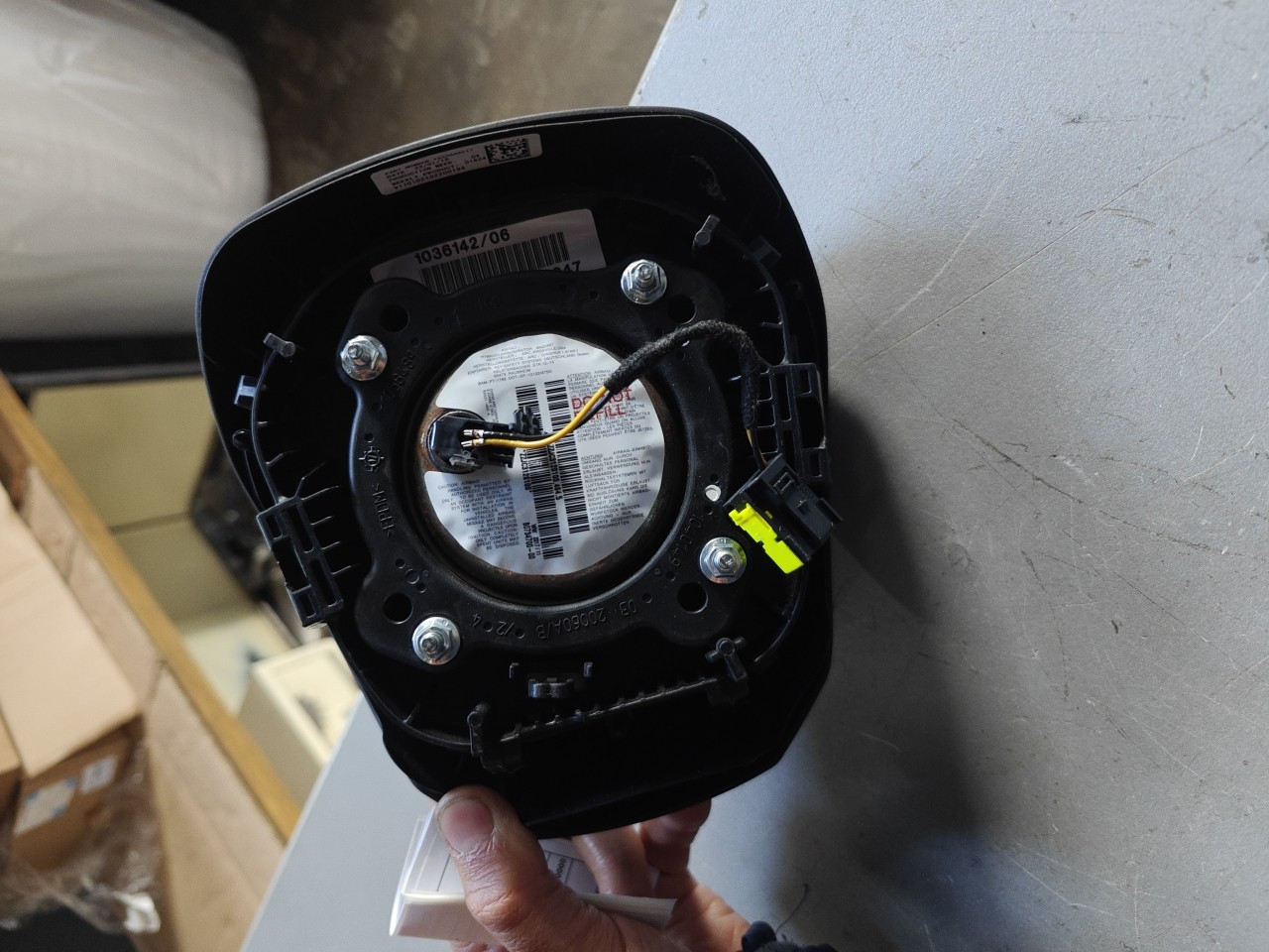 Airbag do Volante / Condutor BMW i3 (I01) | 13 -  Imagem-4