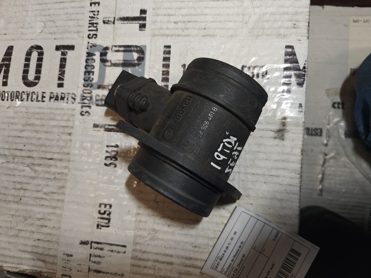 Medidor de Massa de Ar SEAT IBIZA III (6L1) | 02 - 09