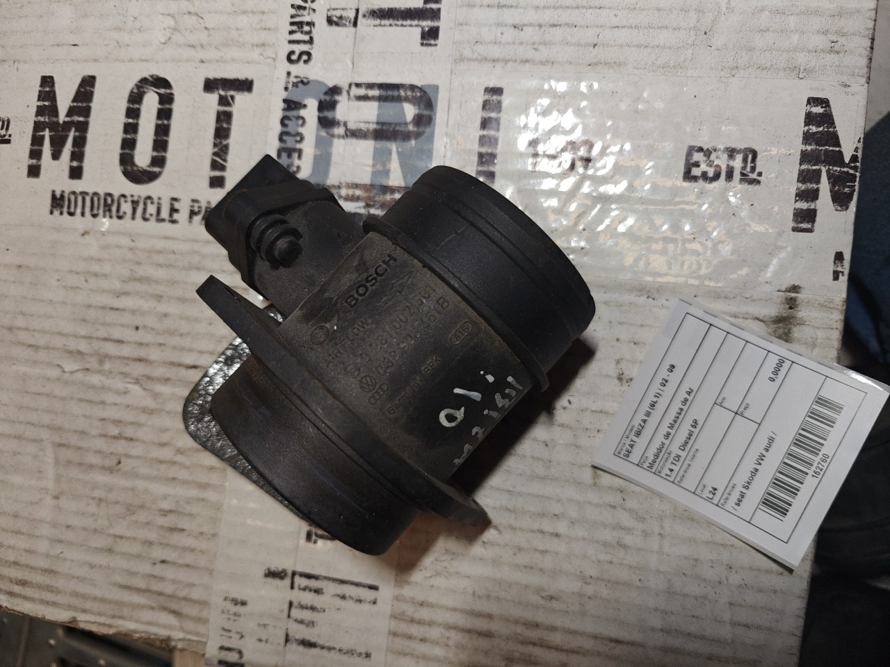 Medidor de Massa de Ar SEAT IBIZA III (6L1) | 02 - 09