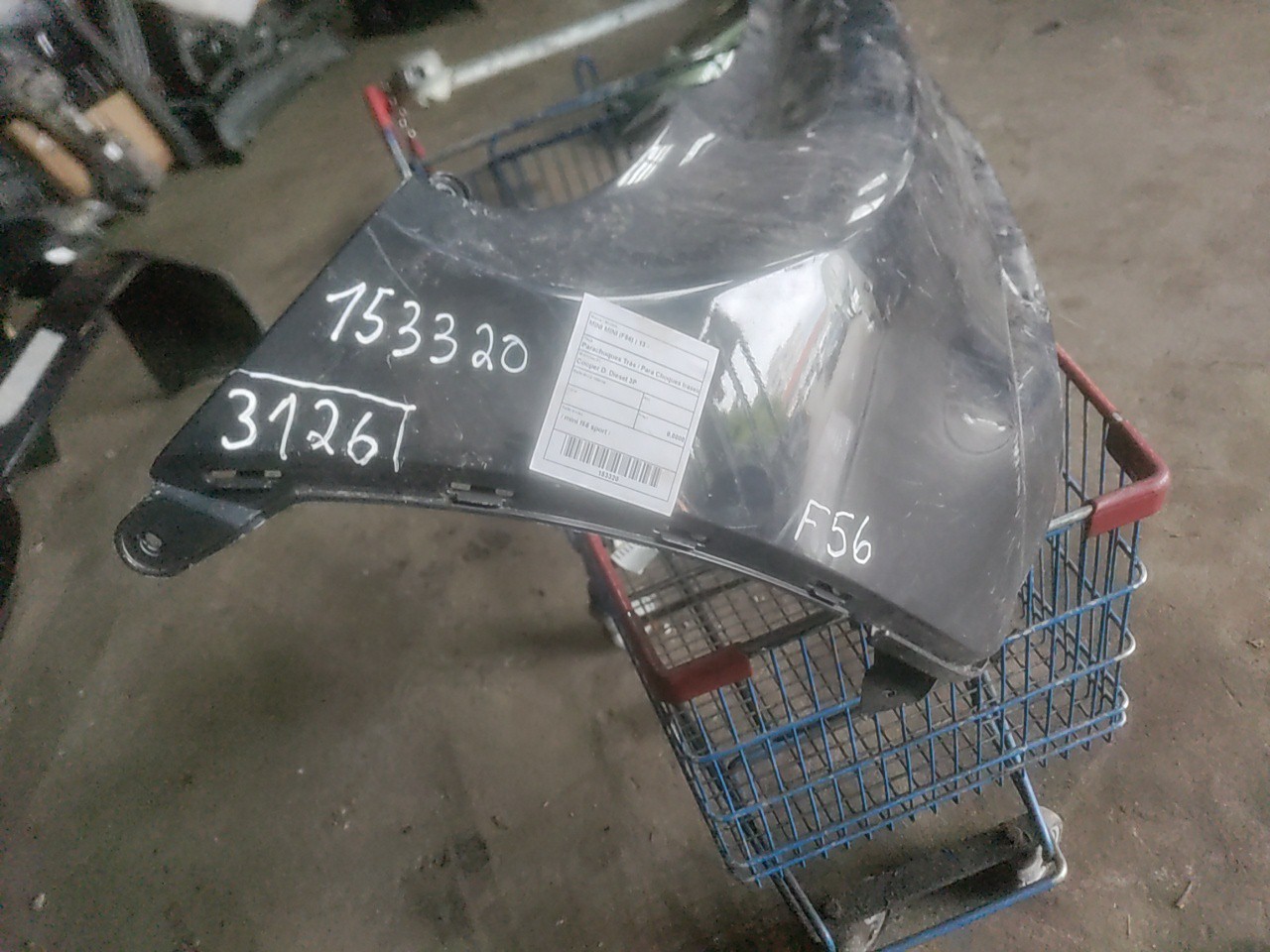 Parachoques Trás / Para Choques traseiro nu MINI MINI (F56) | 13 -  Imagem-9 Parachoques Trás / Para Choques traseiro nu MINI MINI (F56) | 13 -  Imagem-9