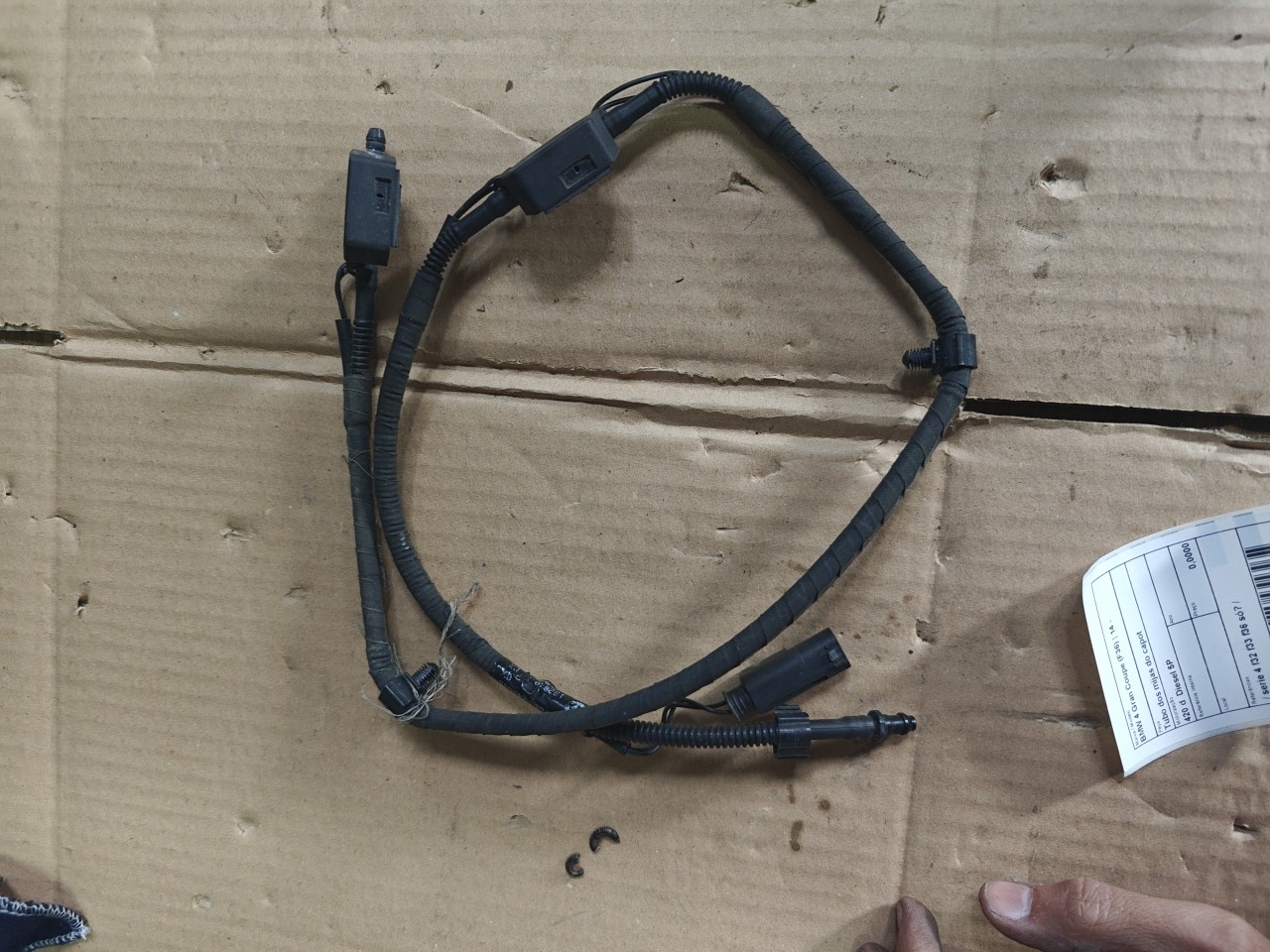 Tubo dos mijas do capot BMW 4 Gran Coupe (F36) | 14 - 