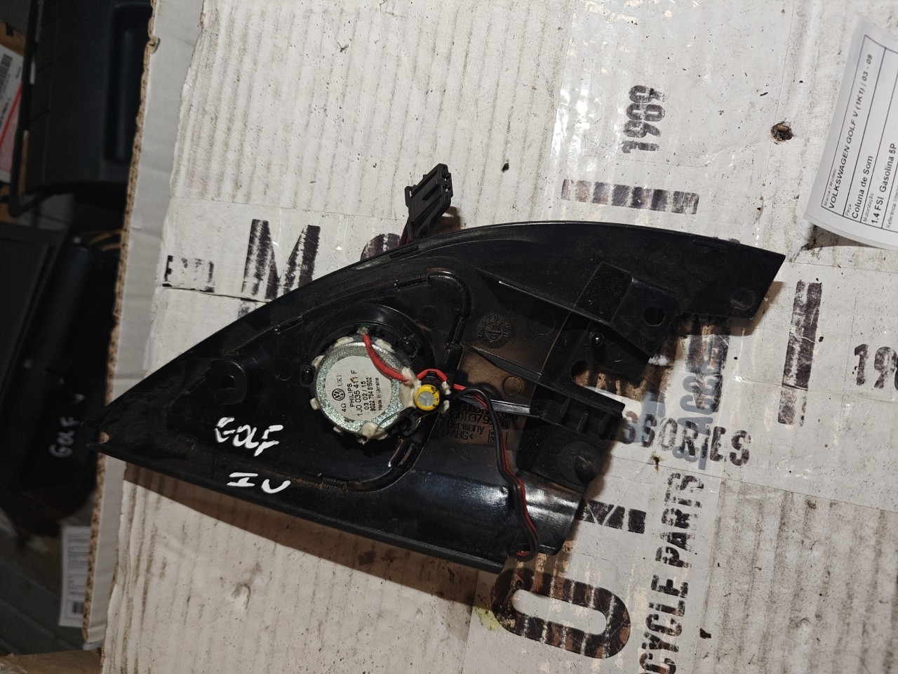 Coluna de Som VOLKSWAGEN GOLF V (1K1) | 03 - 09