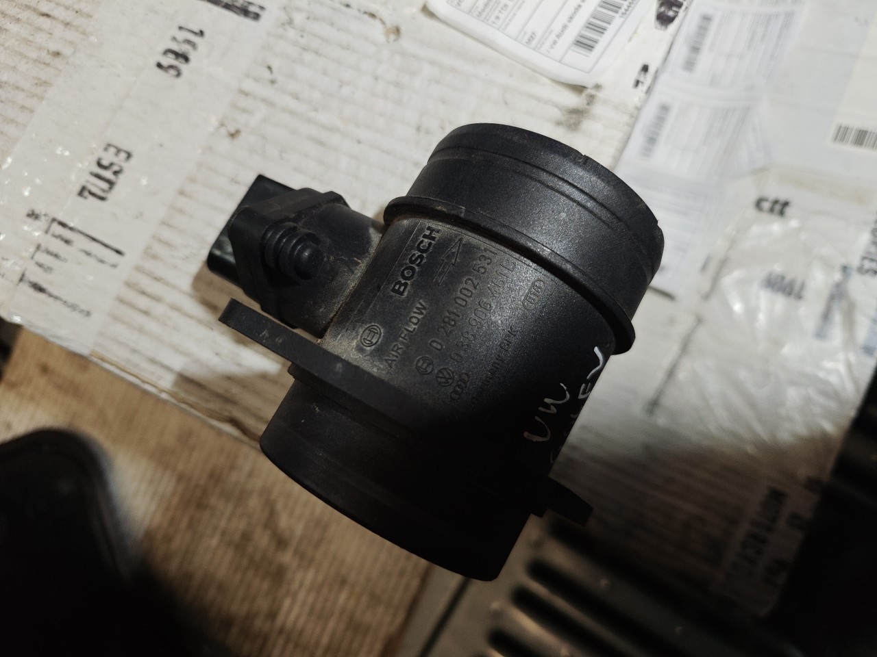 Medidor de Massa de Ar VOLKSWAGEN GOLF V (1K1) | 03 - 09