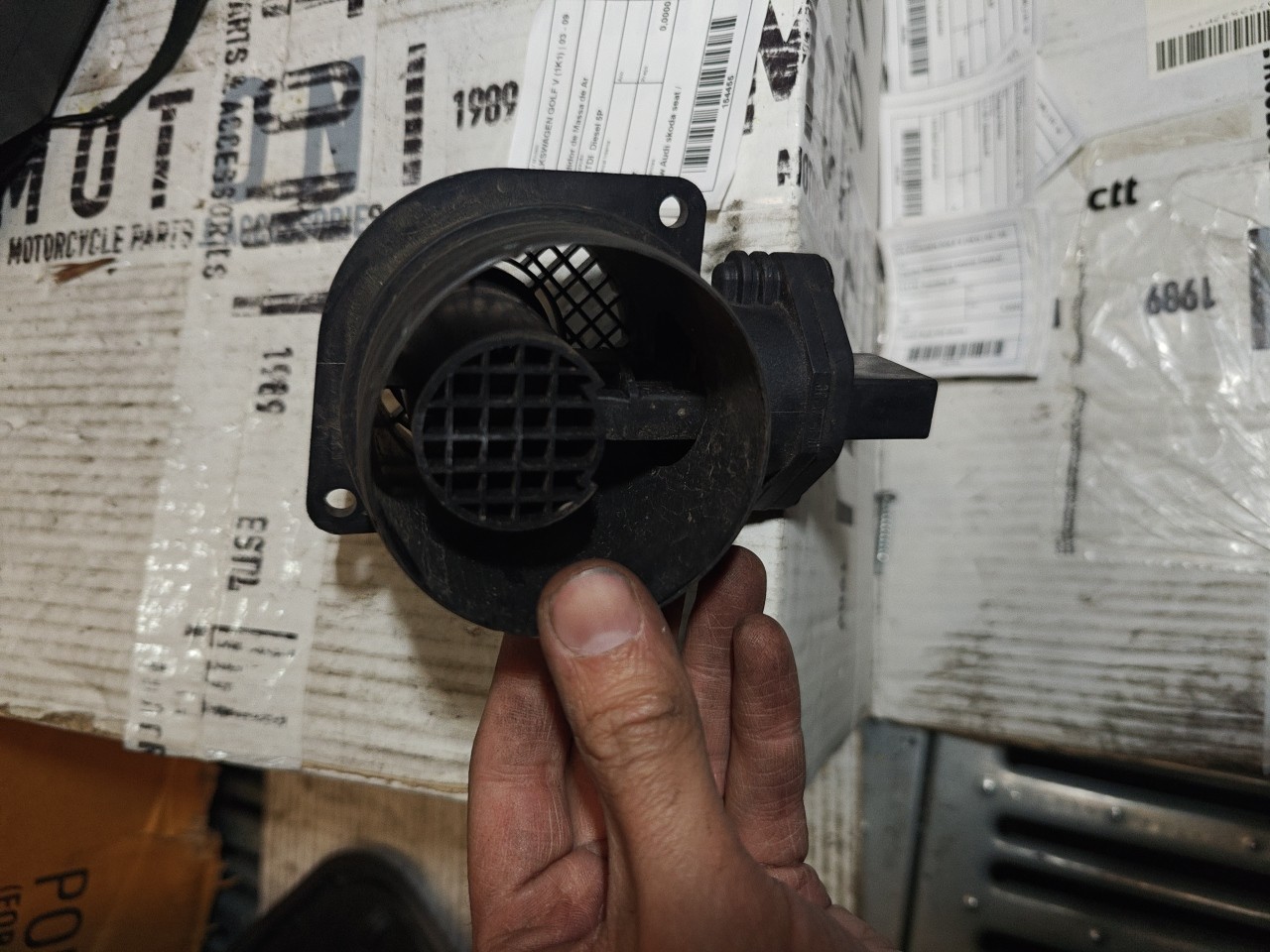 Medidor de Massa de Ar VOLKSWAGEN GOLF V (1K1) | 03 - 09 Imagem-3