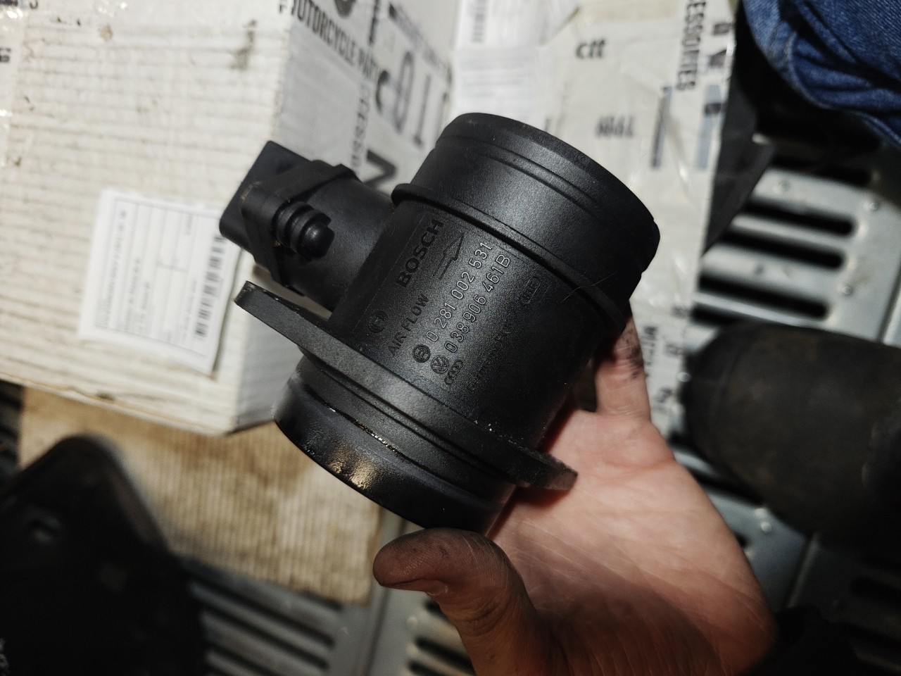 Medidor de Massa de Ar VOLKSWAGEN GOLF V (1K1) | 03 - 09