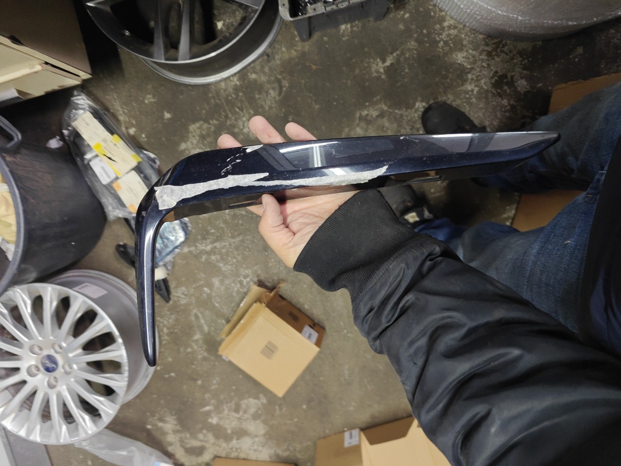 Friso da Grelha do Farol Nevoeiro Frente Direito BMW 5 (G30, F90) | 16 - 