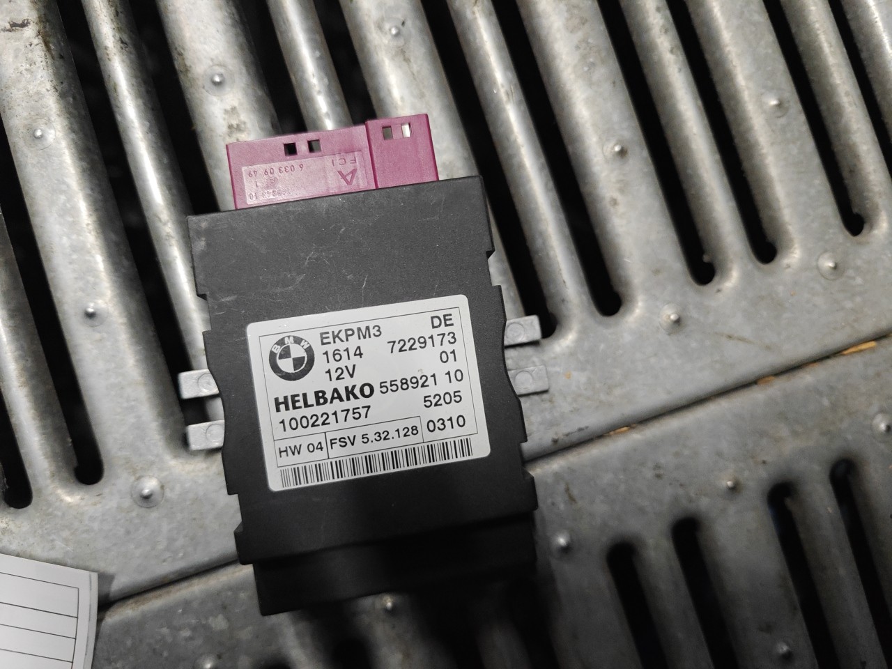 Modulo da Bomba de Combustivel BMW 1 (E87) | 03 - 13