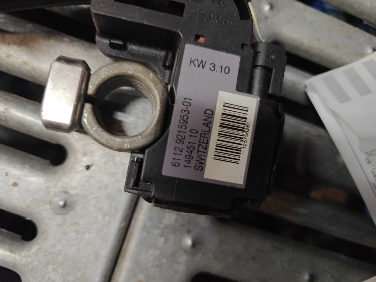 Cabo Negativo / Massa da Bateria BMW 1 (E87) | 03 - 13 Imagem-1