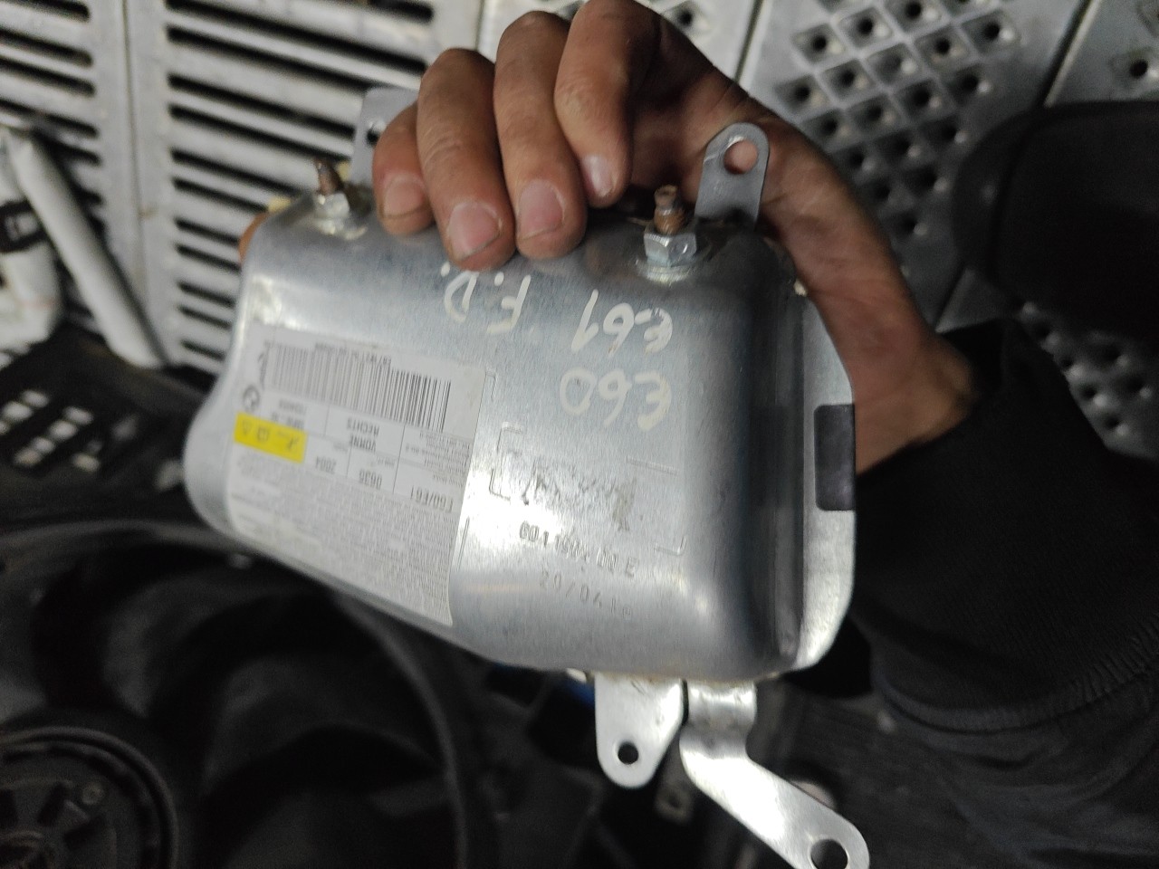 Airbag da Porta Frente Direita BMW 5 Touring (E61) | 04 - 10 Imagem-3 Airbag da Porta Frente Direita BMW 5 Touring (E61) | 04 - 10 Imagem-3