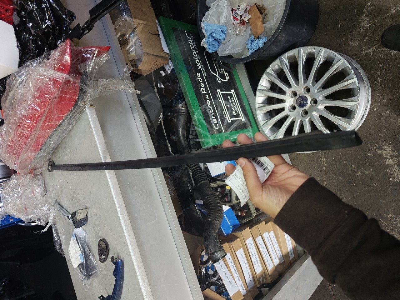 Friso Raspador Exterior Porta Tras Esquerda BMW 3 Touring (E46) | 99 - 05