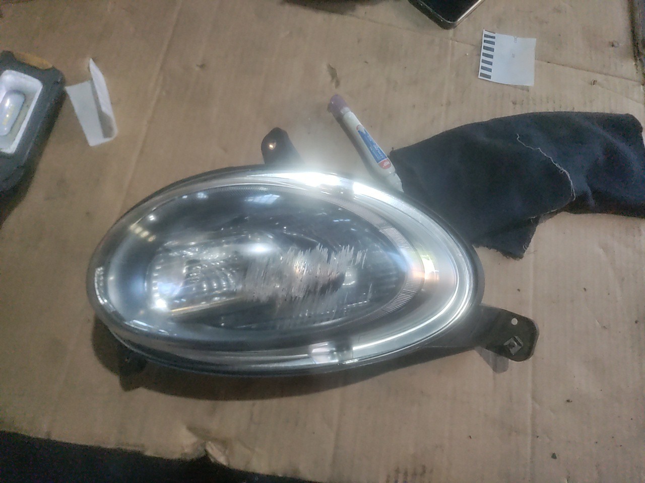 Farol / LED Diurno Frente Direito FIAT 500X (334_) | 14 - 