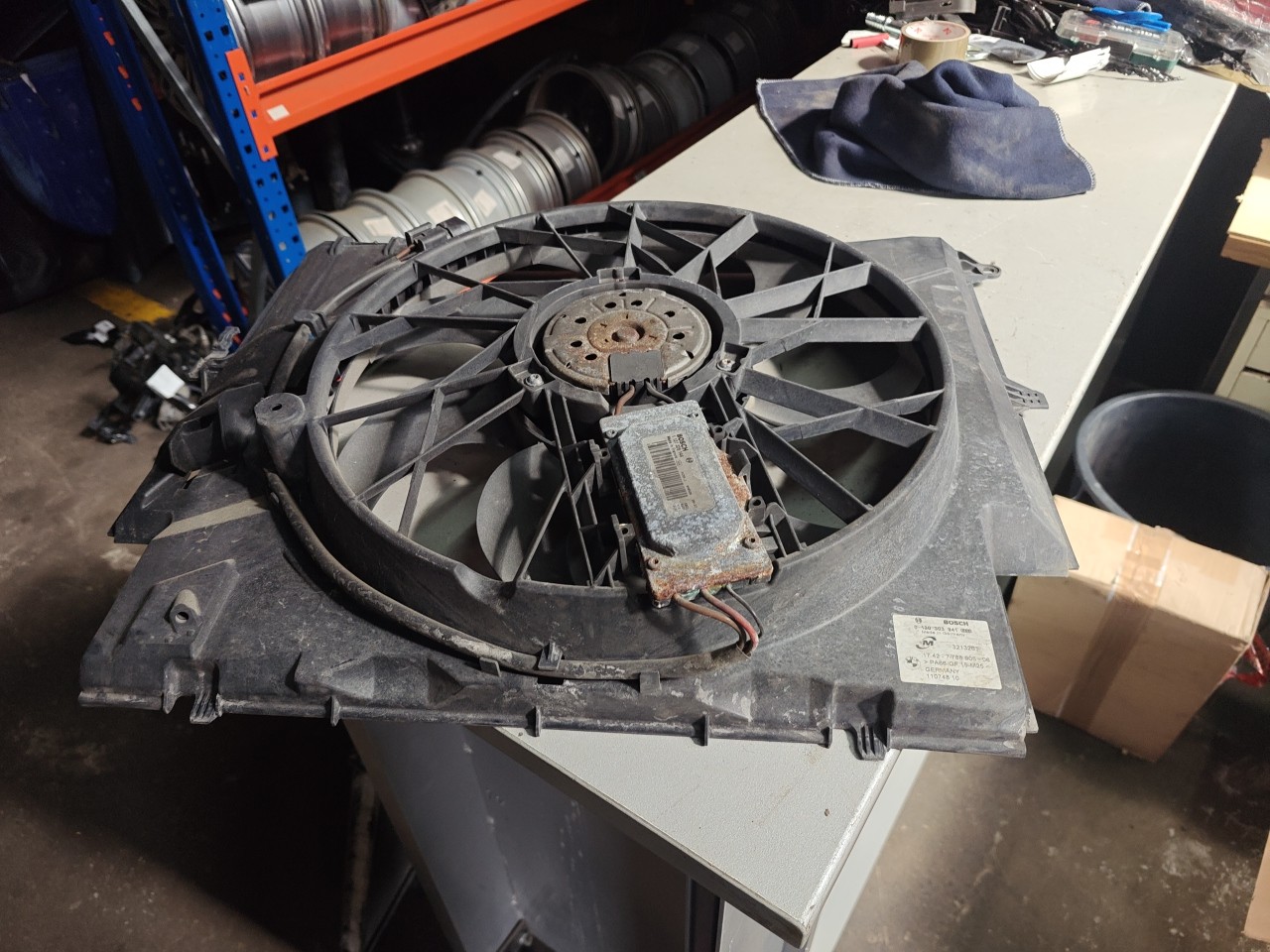 Termoventilador / Motoventilador BMW 1 (E87) | 03 - 13 Imagem-5